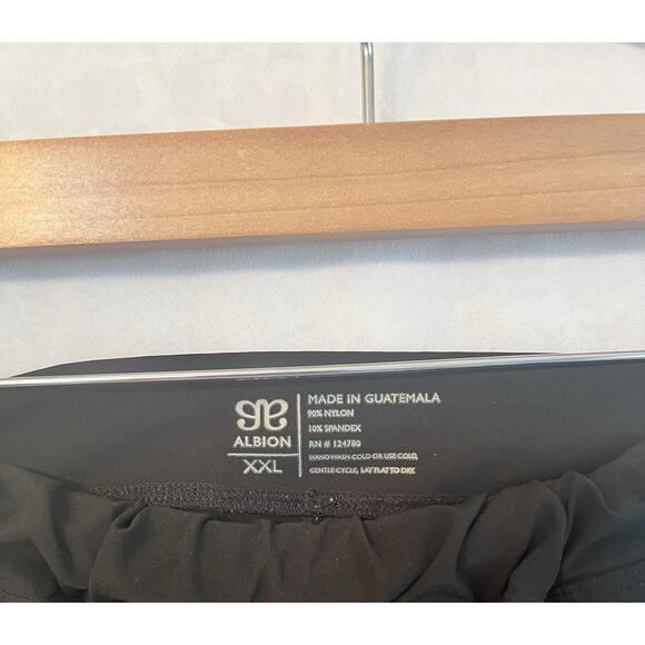 Albion Fit Jetsetter Joggers XXL Black EUC Zipper Ankles Women Pull On - Picture 3 of 10